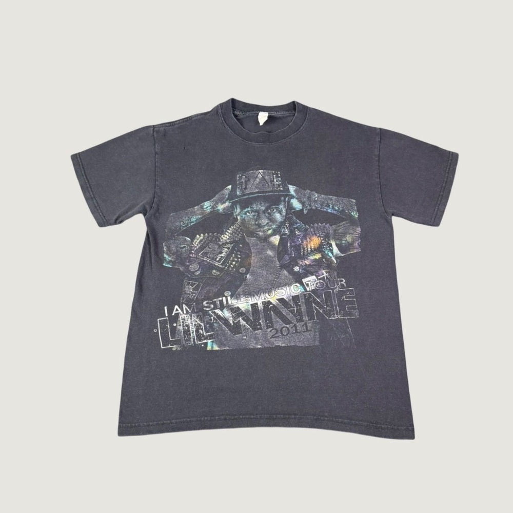 Lil Wayne I Am Still Music Tour 2011 T-Shirt Rick Ross Keri Hilson Black Small